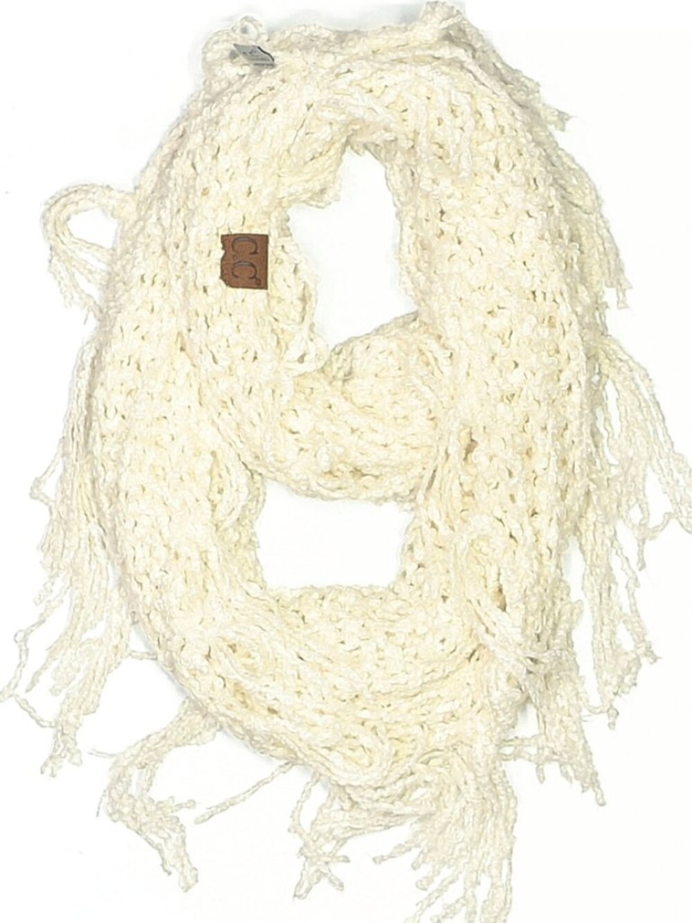 CC - Ivory Infinity Scarf